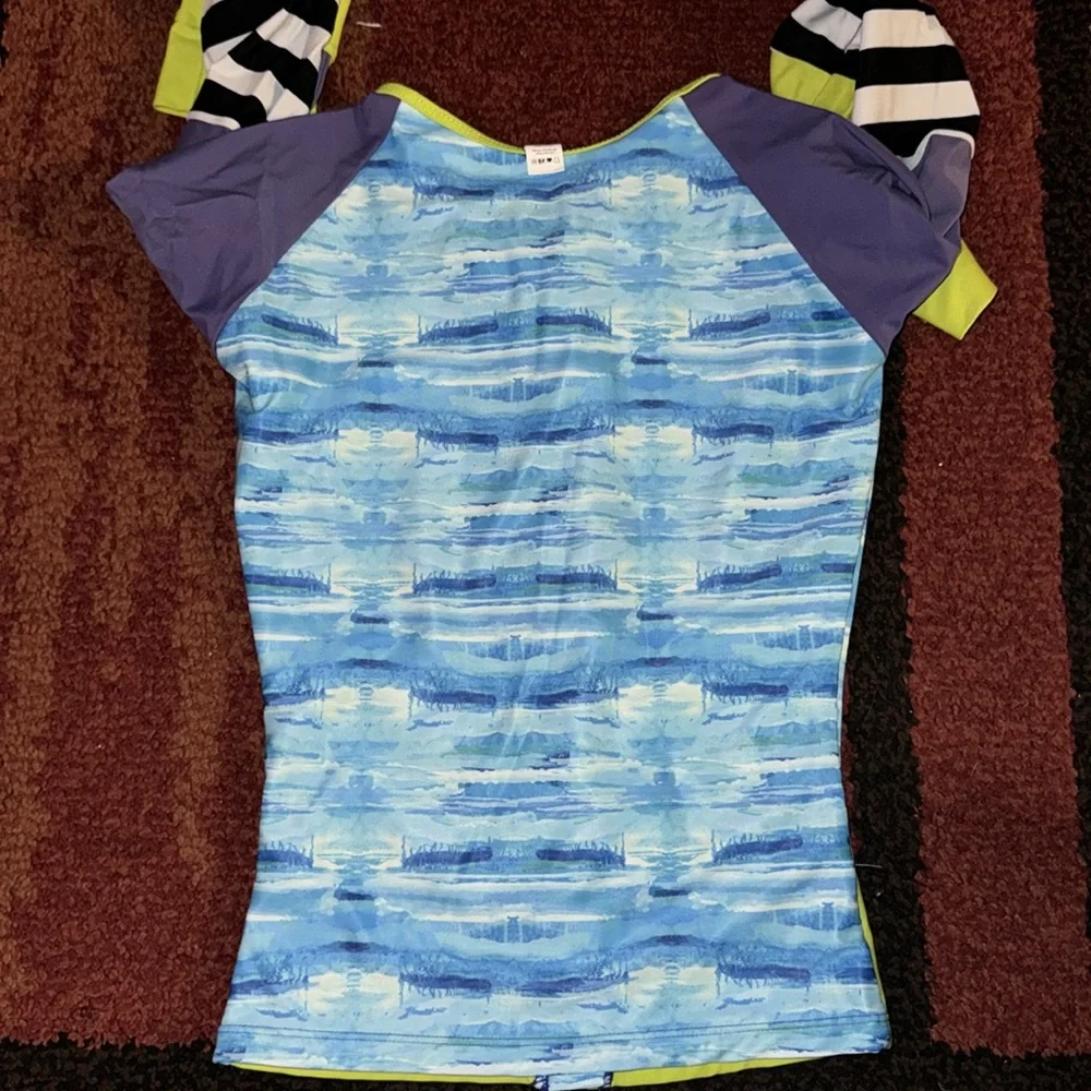 Girls Limeapple Swim Shirt‎